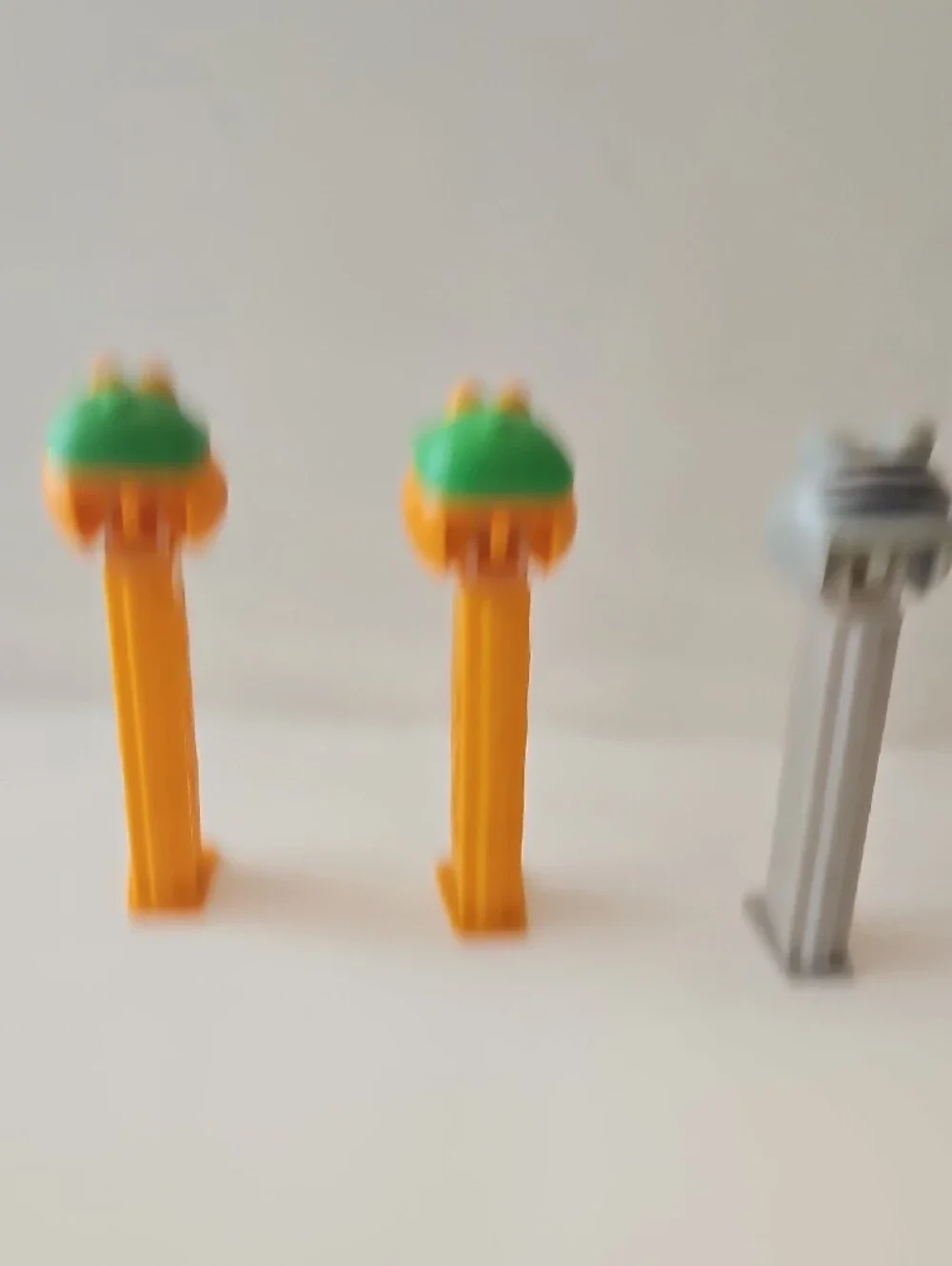 Garfield PEZ Candy Dispensers - Orange and Gray